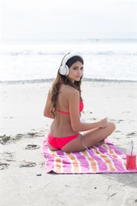 Kyra Santoro in a bikini - ass