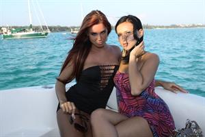 Ashley Bulgari Nude Pictures Ashley Bulgari: On a yacht