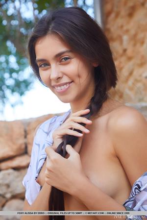 Foxy Alissa Nude Pictures Let My Hair Down