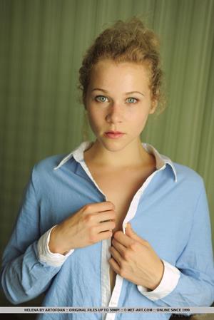 Helena Nude Pictures Office Fun