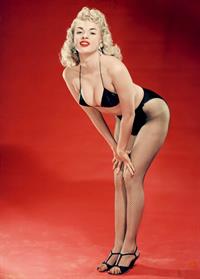 Jayne Mansfield in a bikini