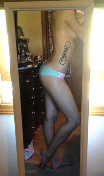 Anonymous in lingerie