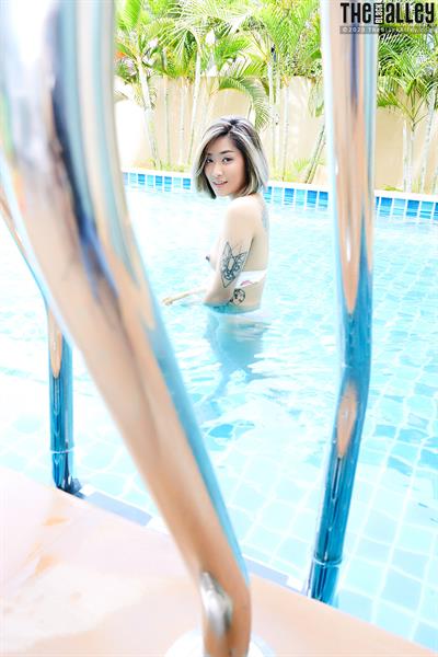 Anonymous in a bikini