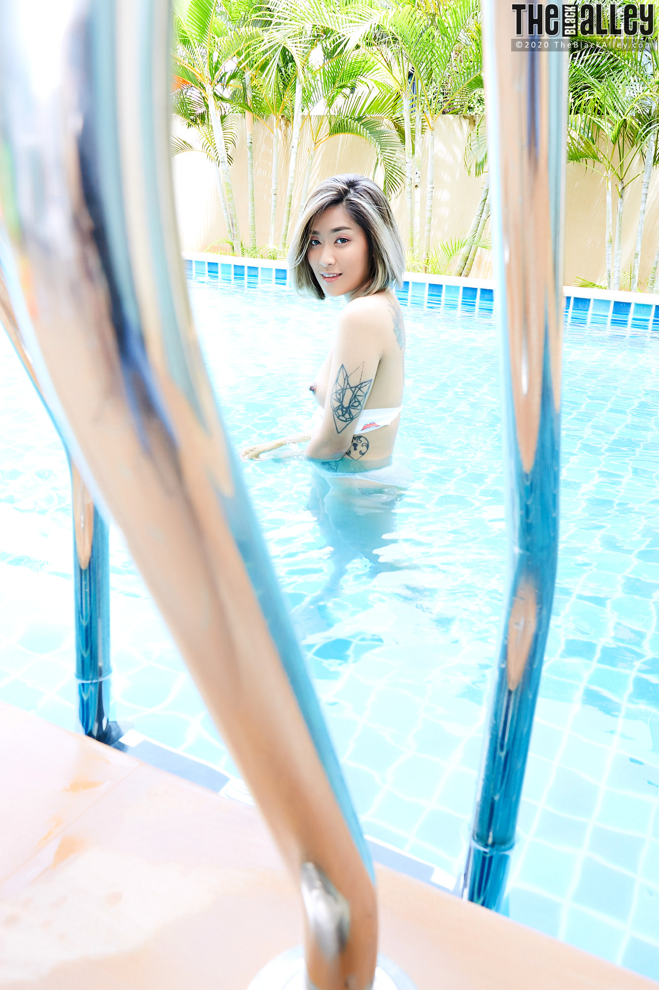 Anonymous in a bikini