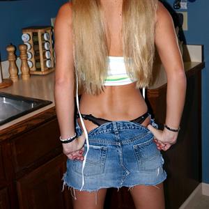 Adriana Nude Pictures Pigtails and a Popsicle