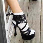 Lace Ruffle Ankle Socks