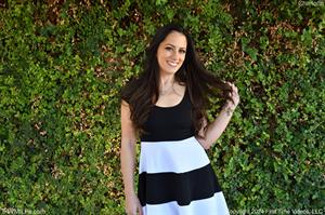 Charlotte-II Nude Pictures Outdoor Flirtation