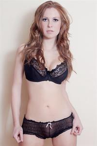 Anonymous in lingerie