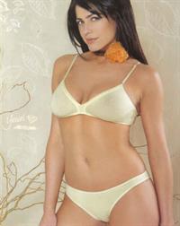 Pamela David in lingerie