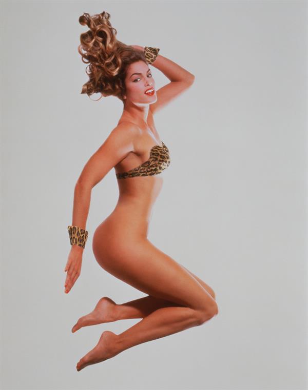 Cindy Crawford in a bikini