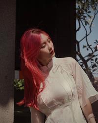 Hot woman with nice milky body