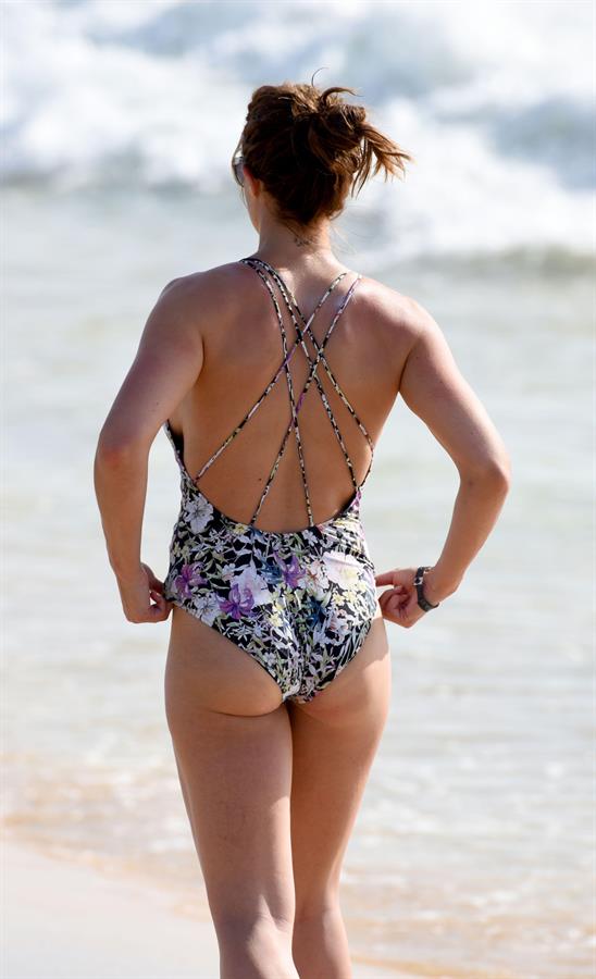 Gemma Atkinson in a bikini - ass