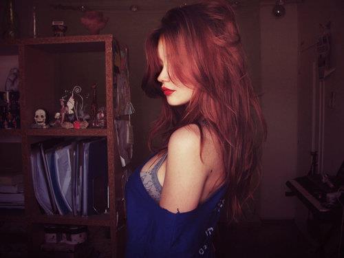 Anonymous in lingerie