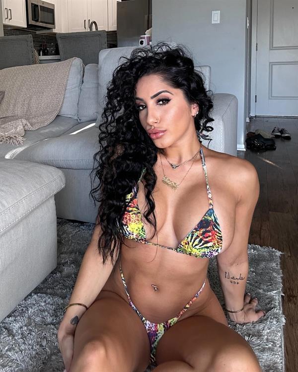 Narmin Assria in a bikini