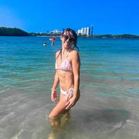 Caitlin Beadles in a bikini