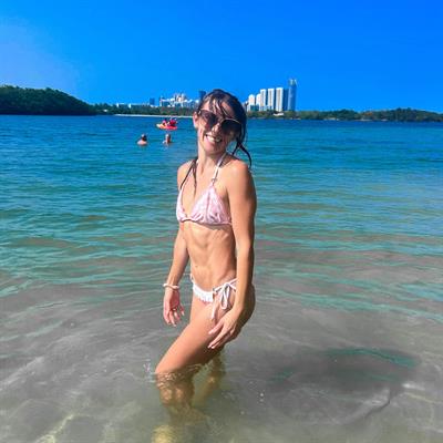 Caitlin Beadles in a bikini