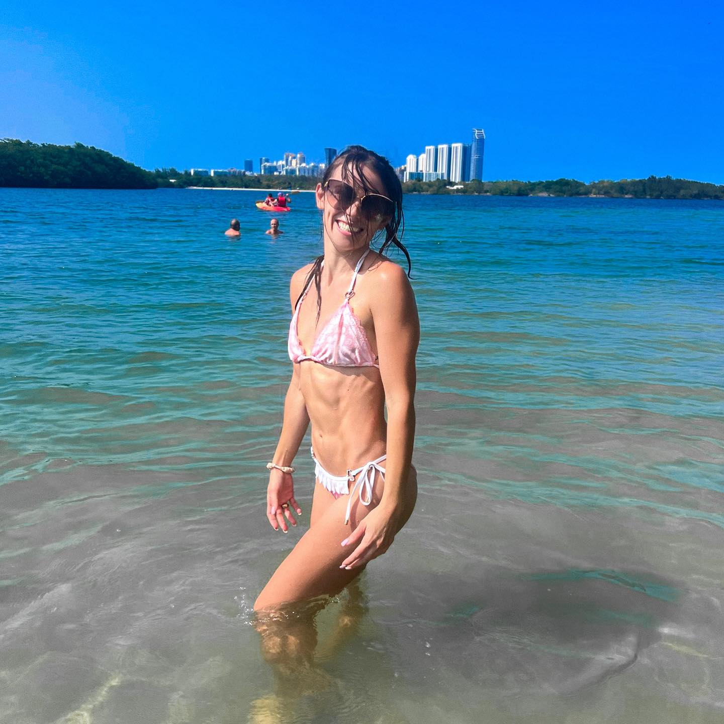 Caitlin Beadles in a bikini