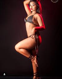 Anonymous in a bikini