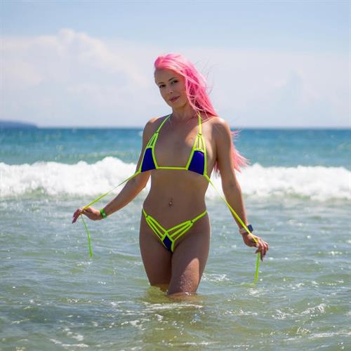 Nataliya Smit in a bikini