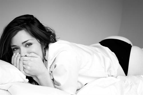 Megan Boone in a bikini - ass