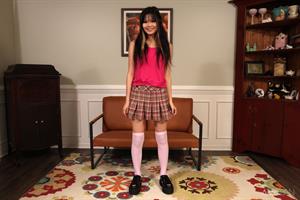 Jia Zi Nude Pictures Plaid on Plaid