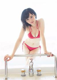 Sayaka Yamamoto in a bikini