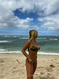 Mariah MacDonald in a bikini