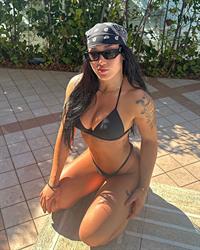 Giulia Miserendino in a bikini