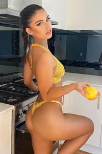 Leah Halton in a bikini - ass