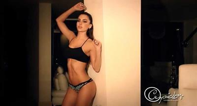 Natalia Vélez in lingerie