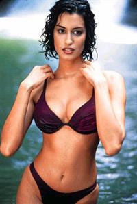 Yasmeen Ghauri in a bikini
