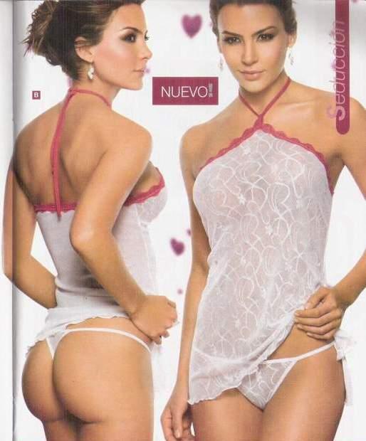 Natalia Vélez in lingerie - ass