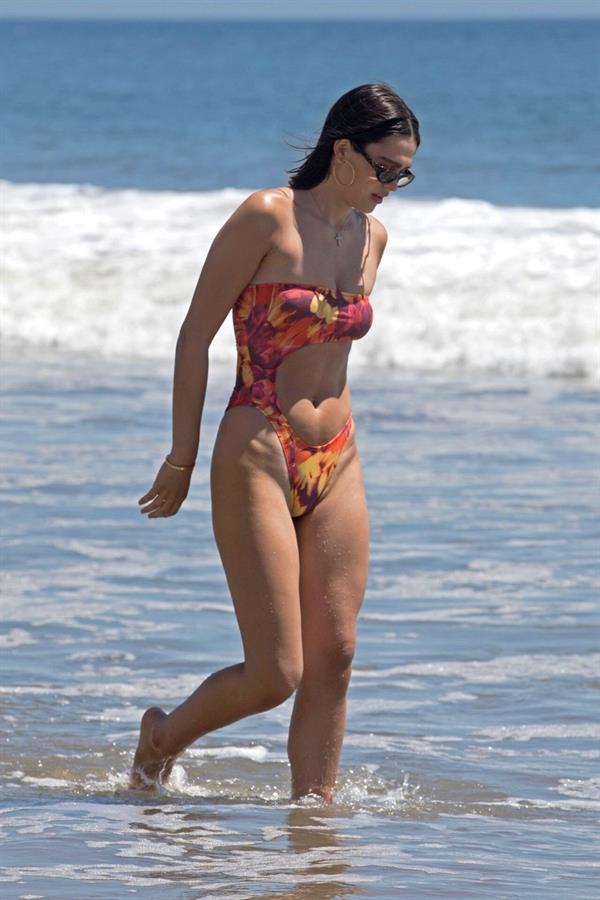 Delilah Belle Hamlin in a bikini