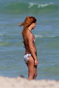 Aliona Vilani in a bikini