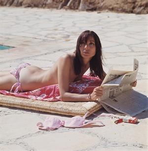 Elsa Martinelli in a bikini - ass