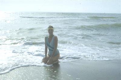 Elsa Martinelli in a bikini