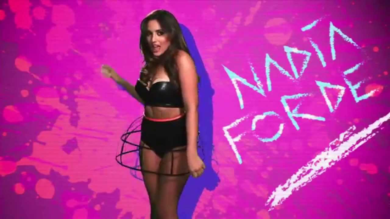 Nadia Forde in lingerie