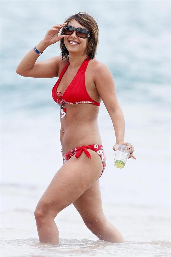 Cheryl Burke in a bikini