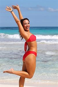 Cheryl Burke in a bikini - ass