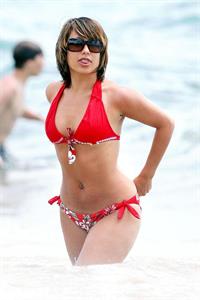 Cheryl Burke in a bikini