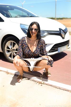 Cassie FTV Nude Pictures Sexy Jogger