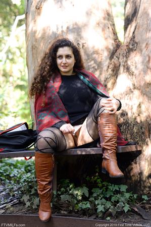 Lili FTV Nude Pictures Woman In The Woods