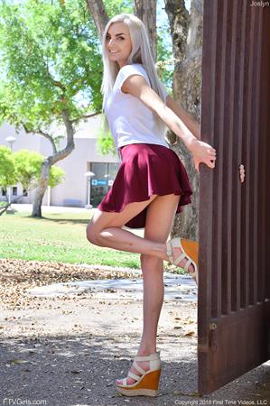 Joslyn FTV Nude Pictures Sexy Miniskirt