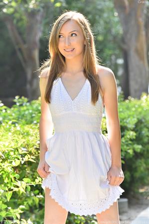 Gracie FTV Nude Pictures Light And White