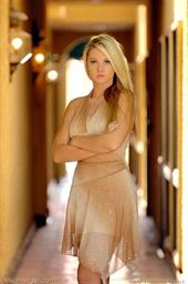 Alison Angel takes off her sexy dress