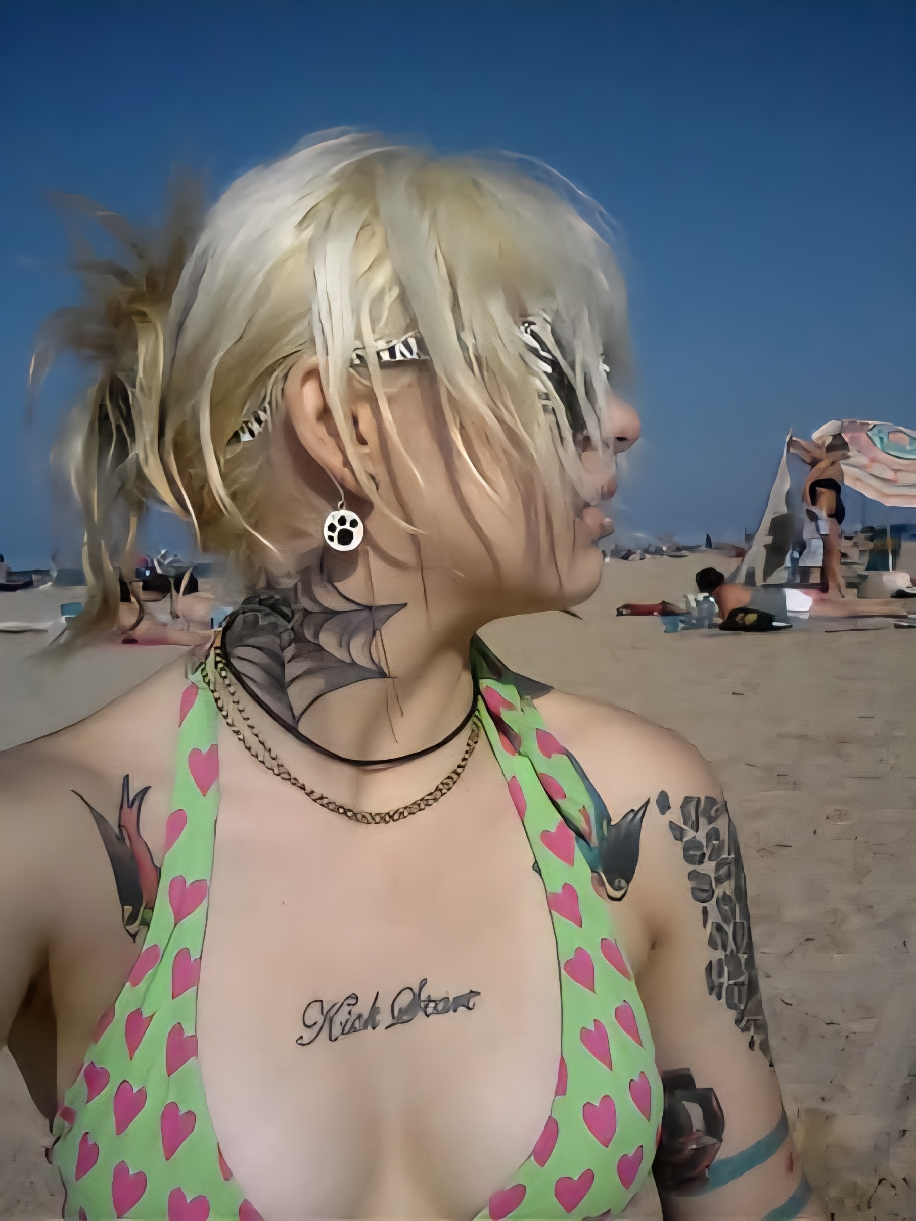Anonymous taking a selfie