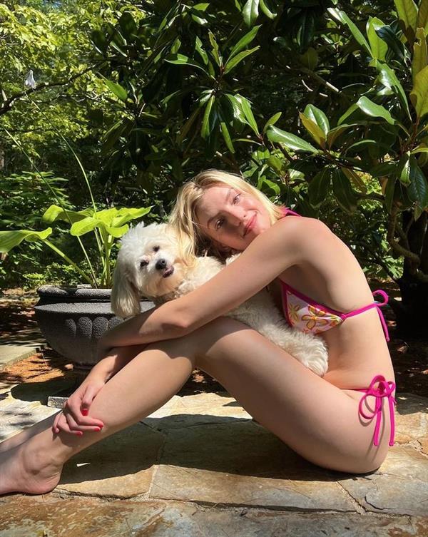 Niamh Adkins in a bikini