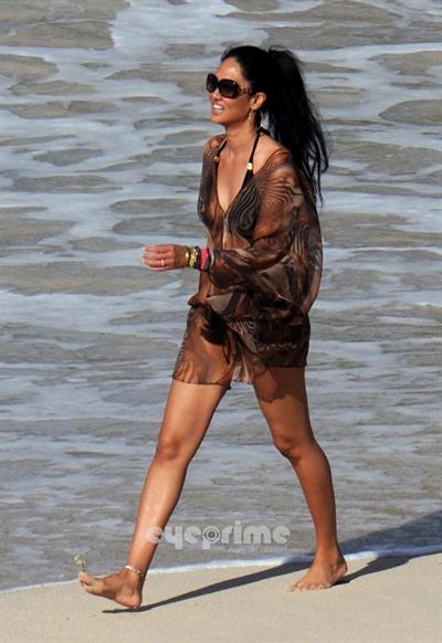Kimora Lee Simmons in a bikini