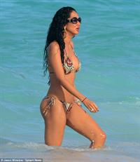 Kimora Lee Simmons in a bikini