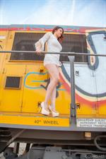 Eve Corta On The Train